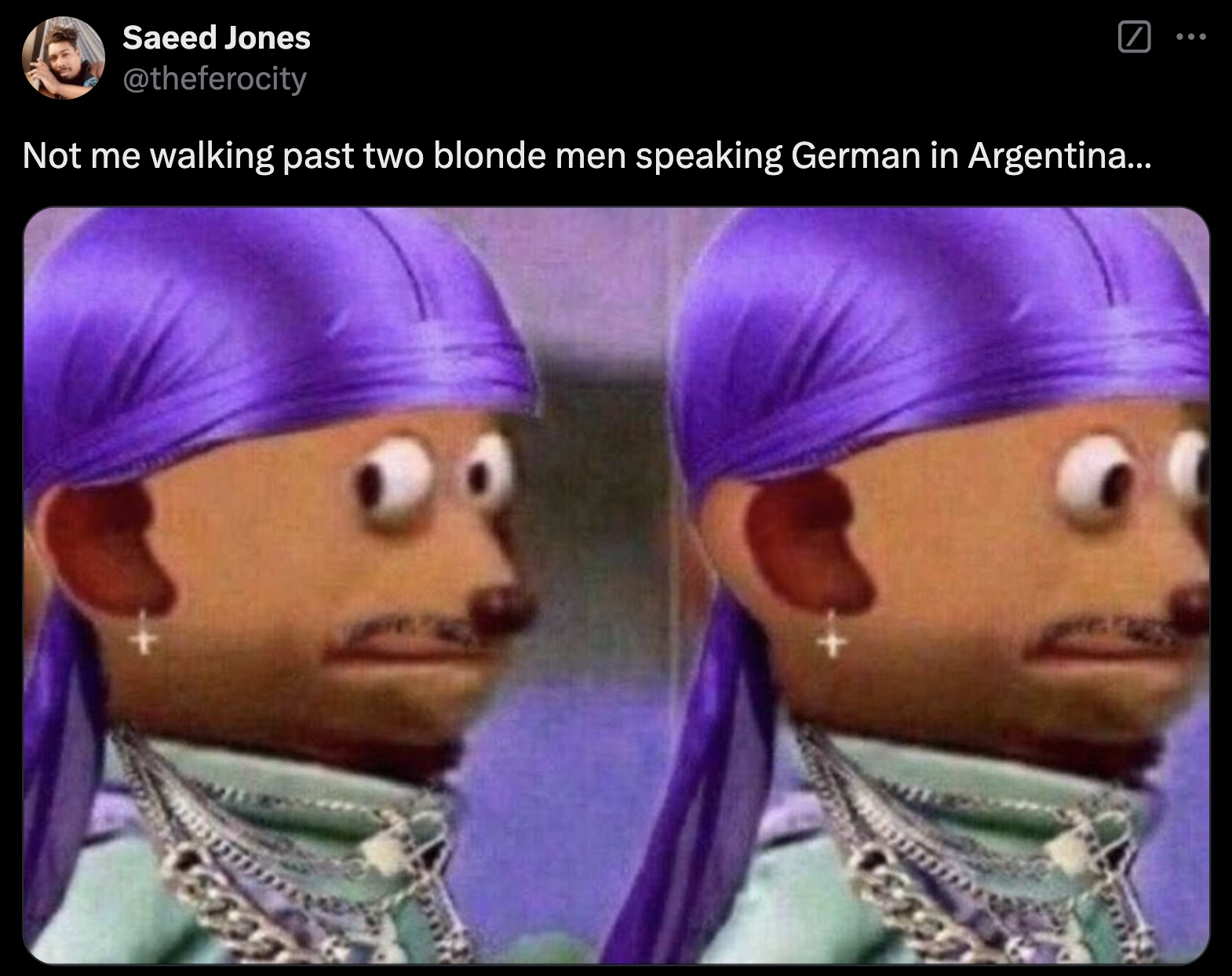 wash your rice meme - Saeed Jones Not me walking past two blonde men speaking German in Argentina...